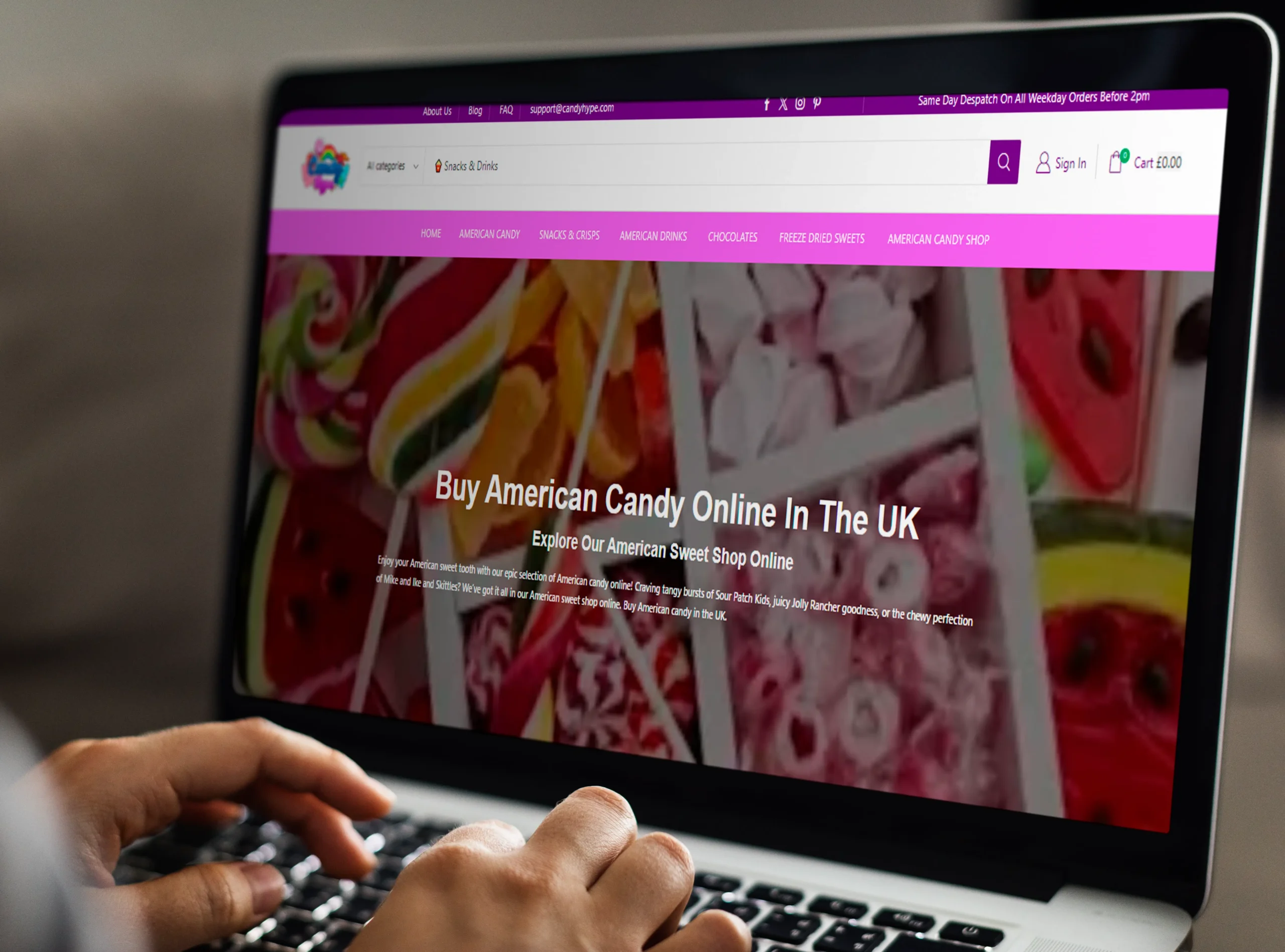 candy hype website
